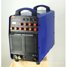 WSME-250 AC DC TIG MMA INVERTER AC DC PULSE TIG Máquina de soldadura